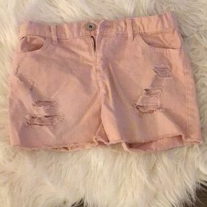Children’s place pink shorts!!
